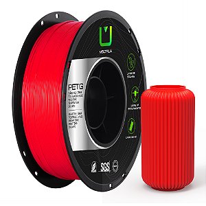 Filamento PETG Multfila 1.75mm 1KG Vermelho