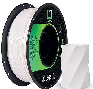 Filamento PLA Multfila 1.75mm 1KG Branco Natural