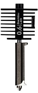 HOTEND DE INDUÇÃO BICO DE AÇO ENDURECIDO  0,6 MM FAH052 H2C