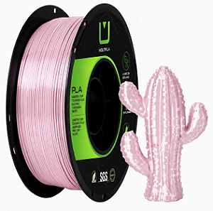 Filamento PLA Matte Multfila 1.75mm 1KG Rosa Claro