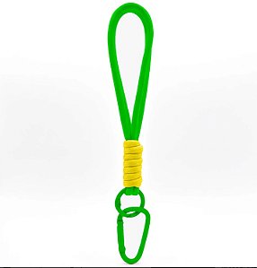 Mosquetão Verde e Amarelo Multfila