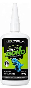 Super Adesivo Instantâneo Alta Viscosidade Multbond Multfila 100g
