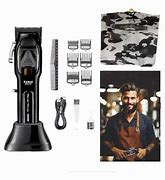 Kemei Km1763 Black Magnetic