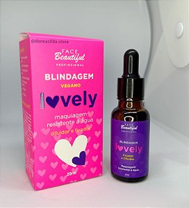 Blindagem Vegano Lovely - Face Beautiful - Tom Do Primer Incolor