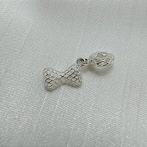 Berloque Osso - Prata