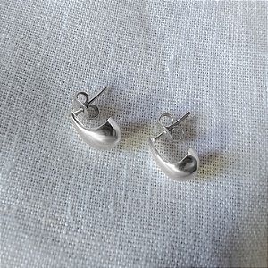 Brinco Mini Gota - Prata