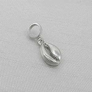 Berloque Concha Mar - Prata