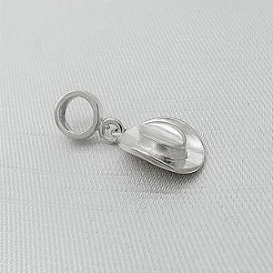 Berloque Chapéu - Prata