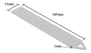 Etiqueta identificação de orquídeas 100 unidades