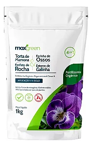 Fertilizante Orgânico Forth Maxgreen 4 em 1  1kg