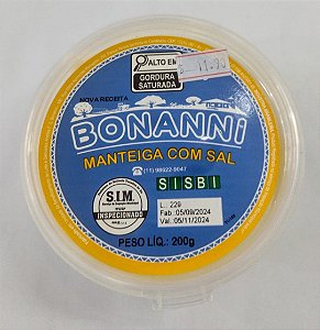 MANTEIGA BONANI C/SAL POTE 200GR