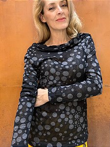 BLUSA GOLA DRAPEADA