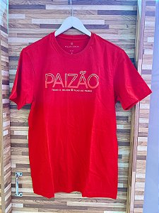 CAMISA MASCULINA VERMELHA