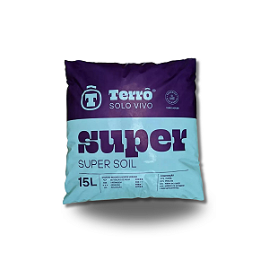 Substrato Organico Solo Vivo Preparado Terrô SUPER 15 L
