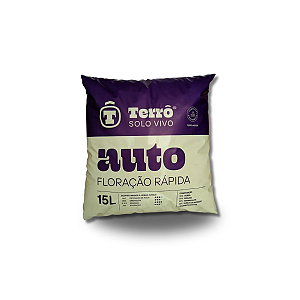 Substrato Organico Solo Vivo Preparado Terrô AUTO 15 L