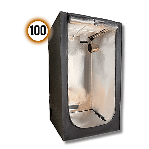 ESTUFA GROW CULTIVANDO SUSTENTO 100 DE CULTIVO INDOOR 100X100X200