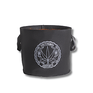 VASO DE FELTRO GROW BAG FORTE CULTIVANDO SUSTENTO 18 LITROS