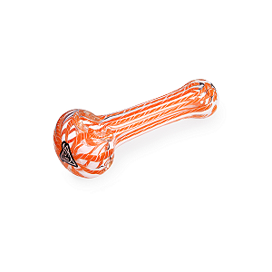 PIPE GLASS INSIDE COLOR LINE - LARANJA