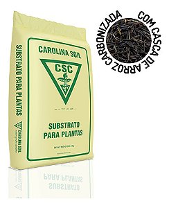 Substrato Carolina Soil Ec 1,0 8kg Fórmula 0541h Casca Arroz