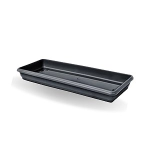PRATO JARDINEIRA 35 CM PRETO NUTRIPLAN