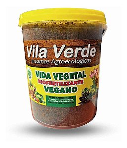 Vida Vegetal Biofertilizante Vegano Vila Verde balde 1,5Kg