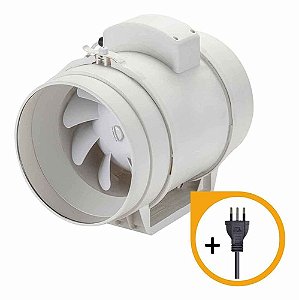 EXAUSTOR AXIAL IN-LINE VENTISOL 200mm P/ GROW INDOOR 220v