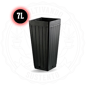 Vaso Quadrado Mèdio 7L