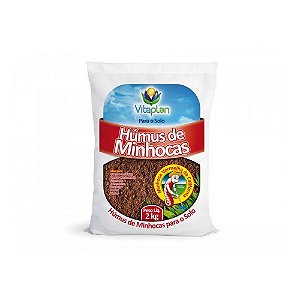 Humus De Minhoca Para Grow Cultivo Indoor - 2kg