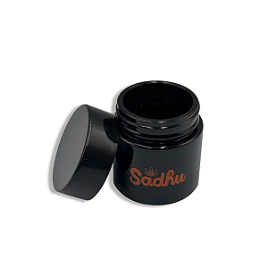 Pote hérmetico de Vidro Sadhu Black Edition UV 120ml