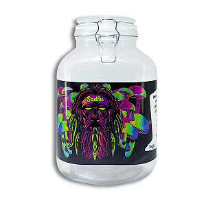Pote Hermético Sadhu Vidro 3,000ml