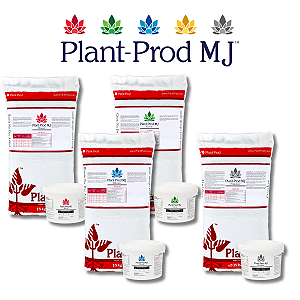 Kit Fertilizante Mineral Plant Prod MJ Concentrado 4 x 500g