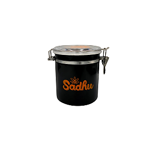 Pote hermético Sadhu Aço Inox 1354ml Preto