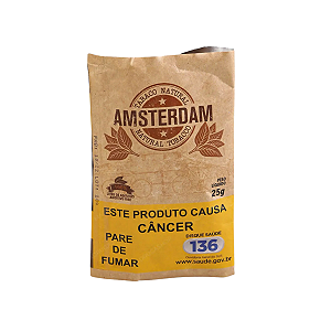 Tabaco Fumo para Cigarro Amsterdam Organico - 25g