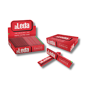 CAIXA PAPEL SEDA ALEDA CLASSICA KING REGULAR 20 UNIDADES