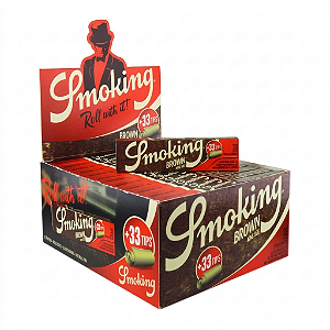 PAPEL SEDA SMOKING BROWN K.SIZE + TIPS