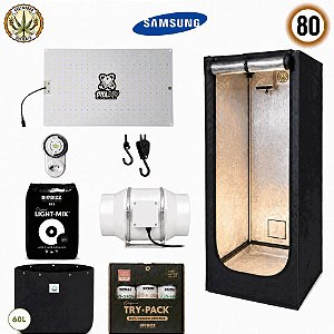 Kit Grow Completo Cultivando Sustento 80 com LED DNA 85w Samsung e Biobizz