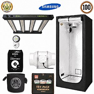 Kit Grow Completo Cultivando Sustento 100 c LED Samsung 240w