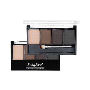Paleta de sombras para sobrancelhas - Ruby Rose