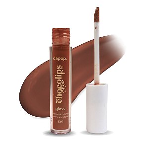 Gloss marrom chocolips cor 03 - Dapop
