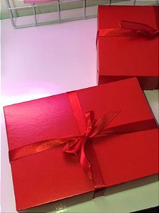 Embalagem Caixa Vermelha para presente