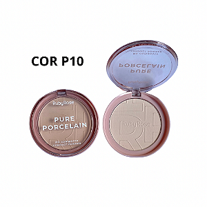 Pó compacto cor P10 Pure Porcelain - Ruby Rose Linha Rosa