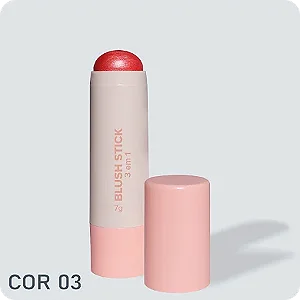 Blush em stick 3 em 1 cor 03 - Miss Lary