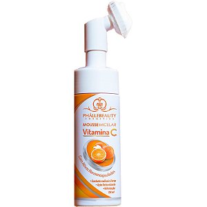 Mousse de limpeza facial de vitamina C - Phállebeauty