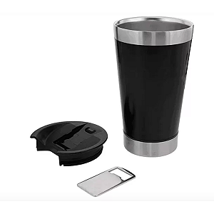 Copo Térmico com Tampa e Abridor 473ml O Famoso.