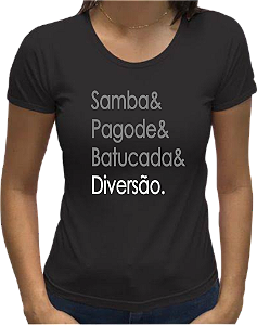 Camisa Pagode Batucada