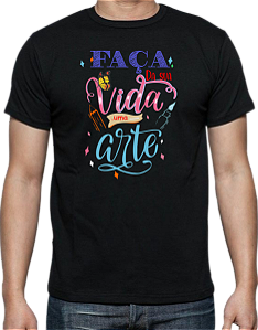 Estampa Dizer Vida Arte