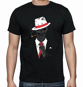 Estampa Caveira da noite