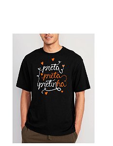 Camisa preta pretinha