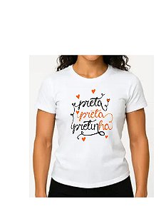 Camisa preta pretinha