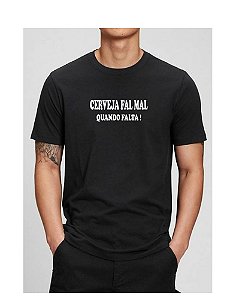 Camisa cerveja faz mal